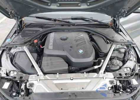 2025 BMW 4 Series 430I from USA, damaged, VIN WBA43DA0XSCS97307